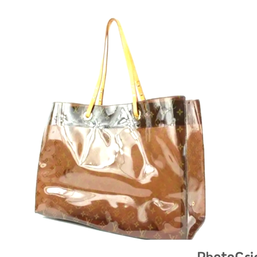 Louis Vuitton Translucent Monogram  Cabas Cruise GM Amber Beach Tote